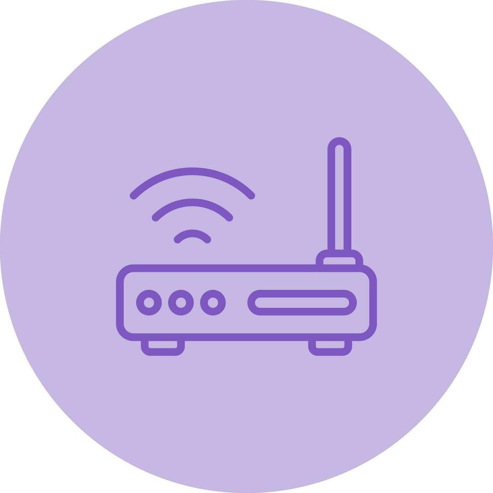 Wi-Fi Router Vector Icon