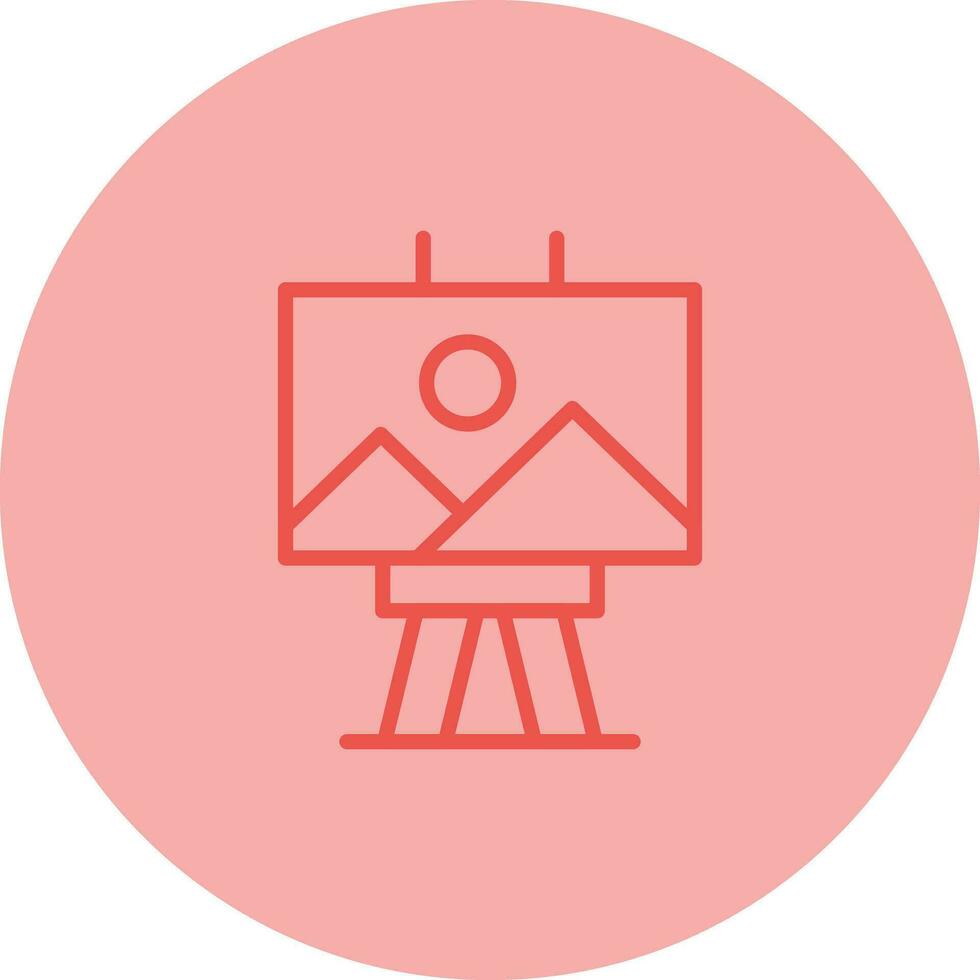 Canvas Vector Icon