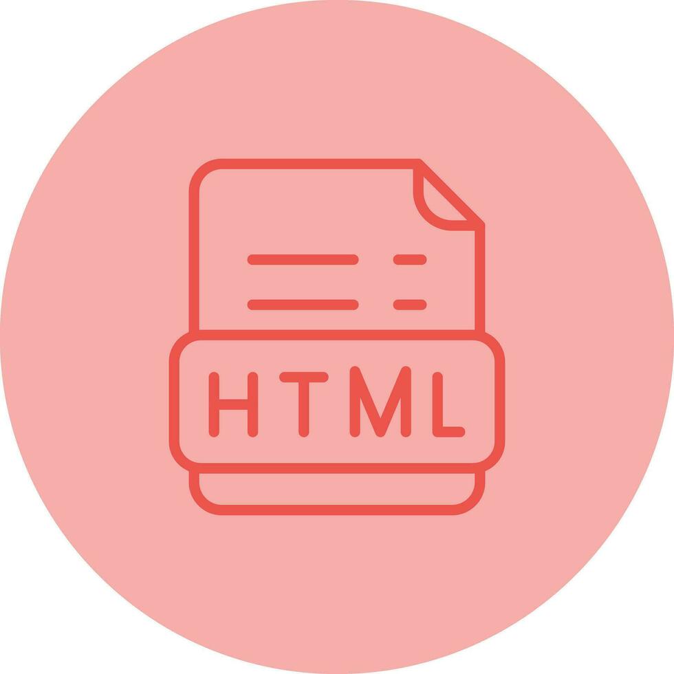 Html Vector Icon