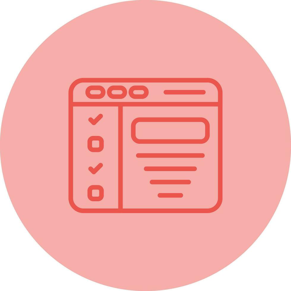 Design Brief Vector Icon