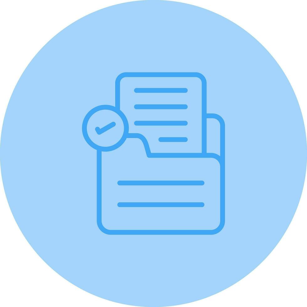 Document Check Vector Icon