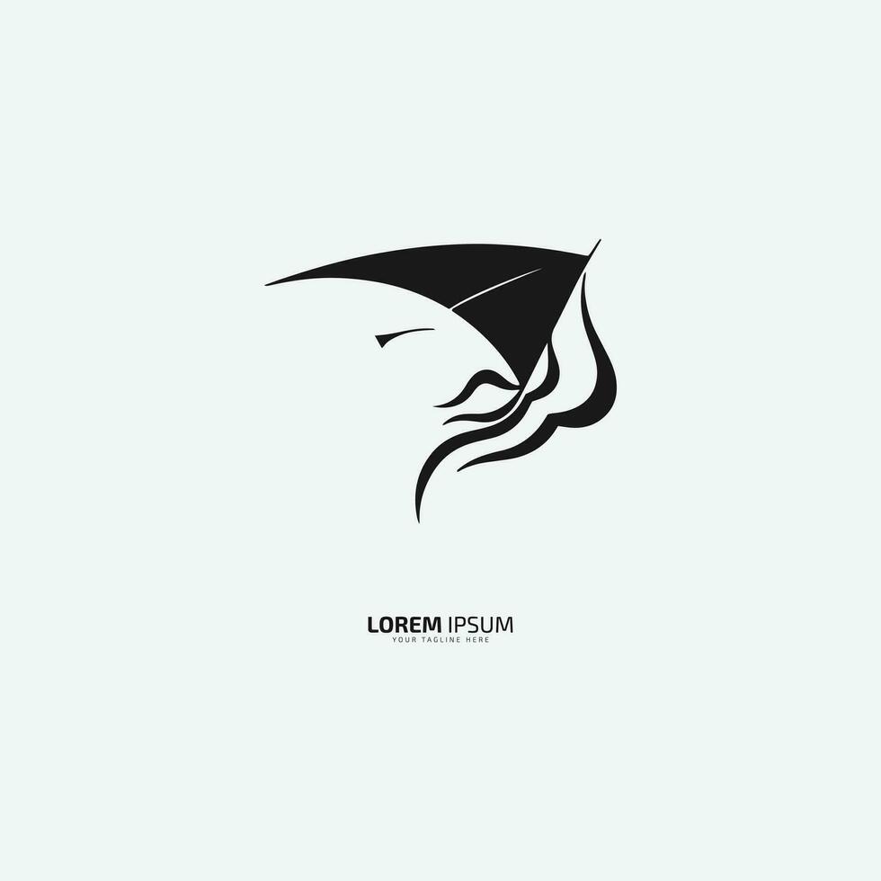 kite logo, kite icon, kite vector isolated on white background