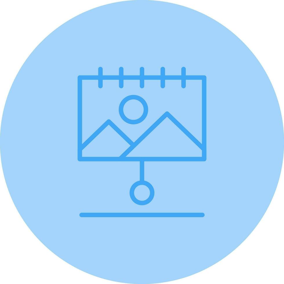 Canvas Vector Icon