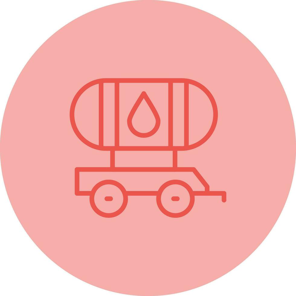 Tanker Truck Vector Icon