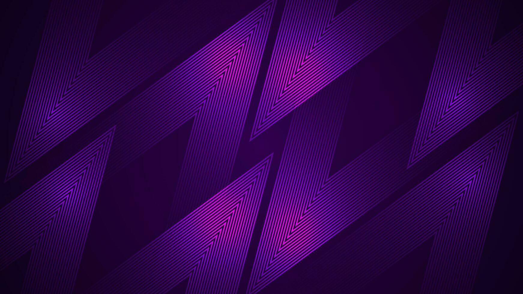Dark violet simple abstract background with lines in a geometric style as the main element. vector