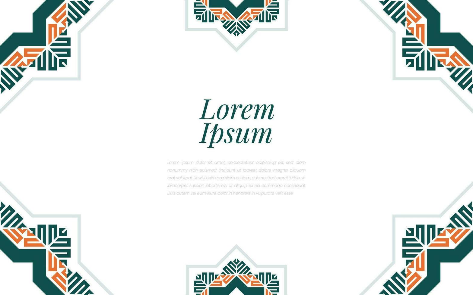 Colorful pattern on abstract background geometric mosaic in colorful ornament style. vector