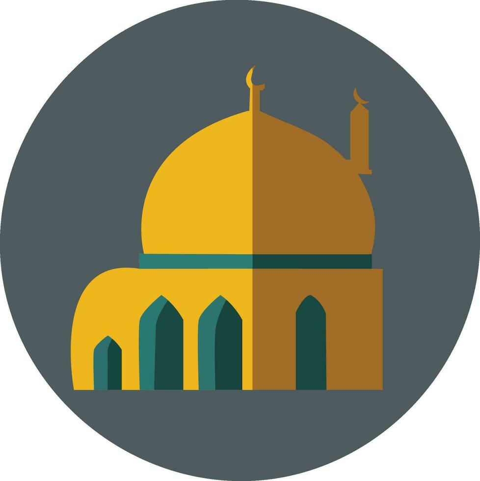 Mosque Generic Flat icon vector