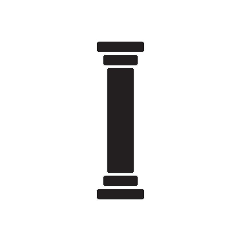 pillar icon vector