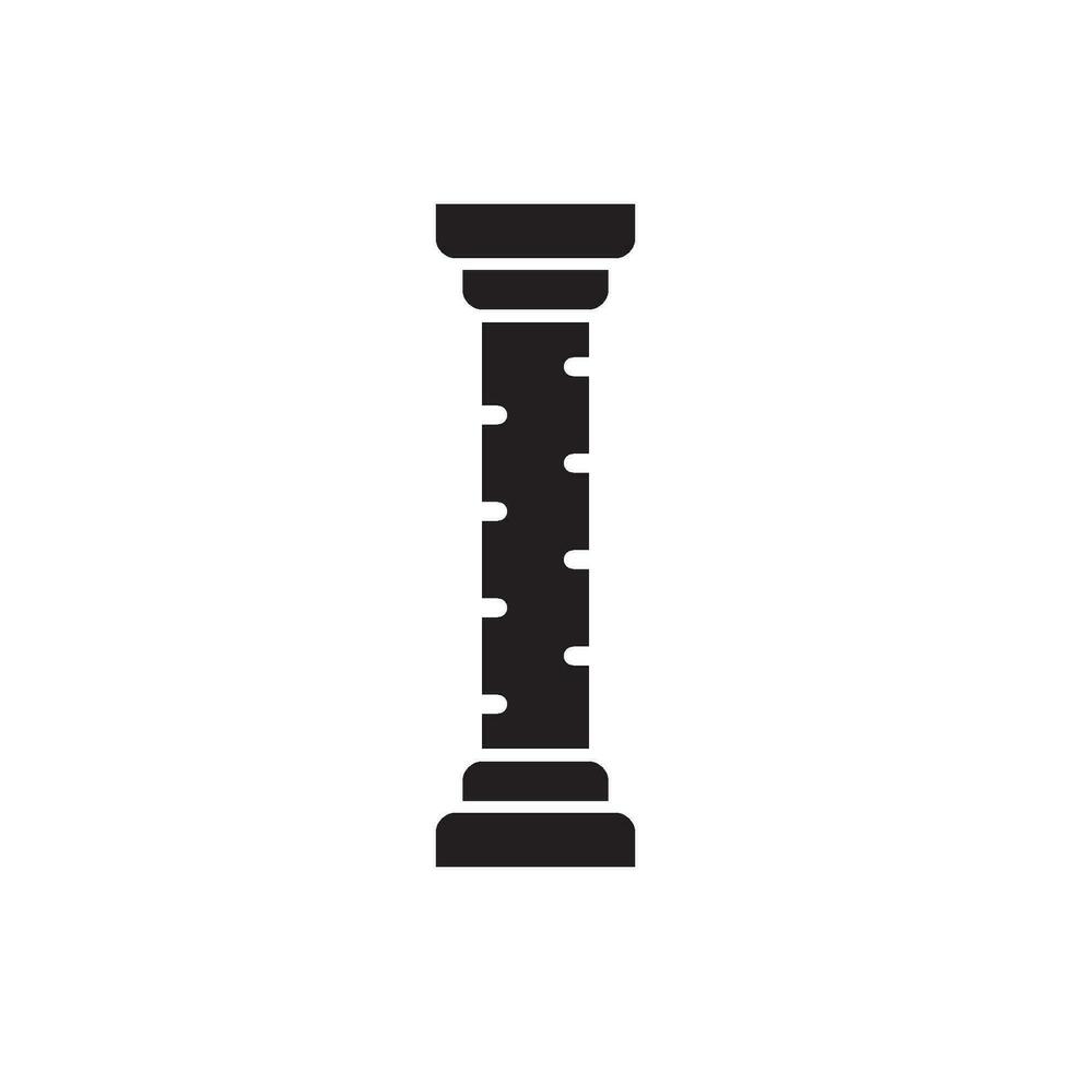 pillar icon vector