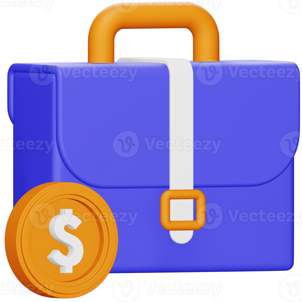 Portfolio 3d rendering isometric icon. png