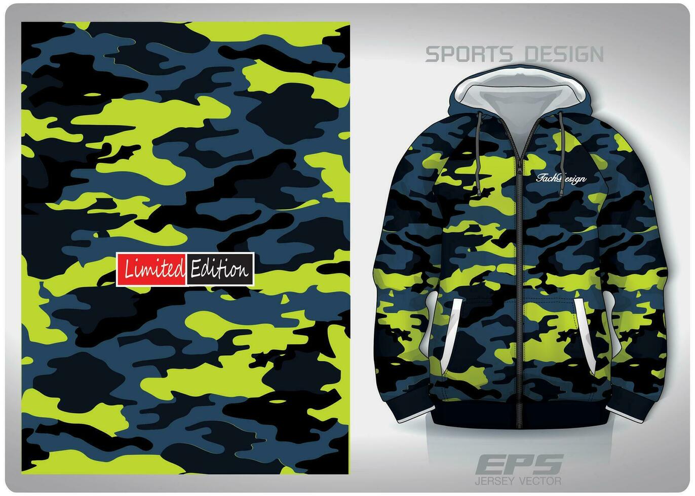 vector Deportes camisa antecedentes imagen.limon verde camuflaje militar modelo diseño, ilustración, textil antecedentes para Deportes largo manga sudadera, jersey capucha