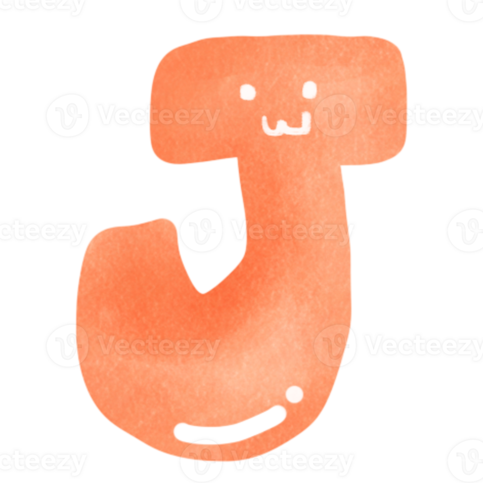 Cute alphabet color png