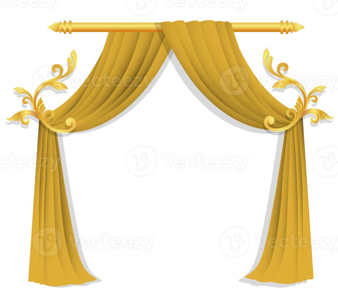 luxury curtains and draperies png