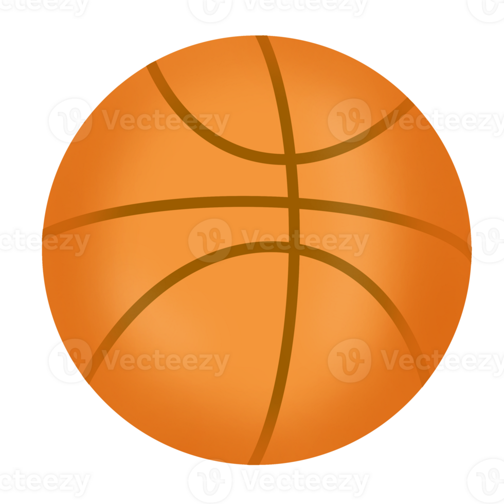 pelota de baloncesto naranja png