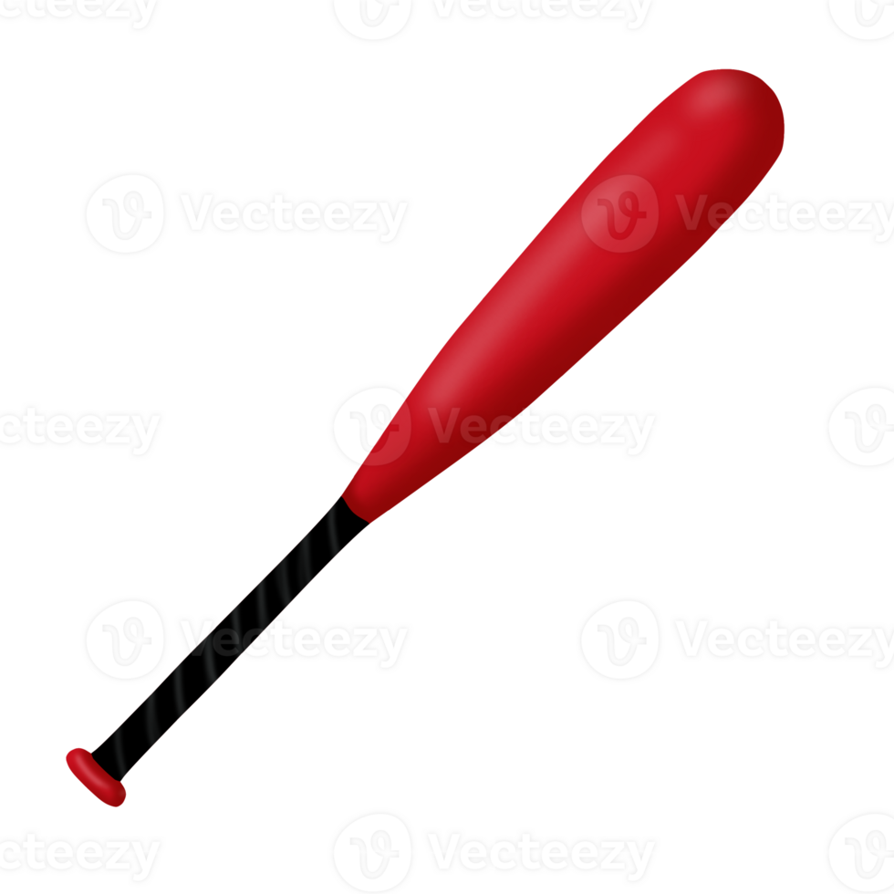 red baseball bat png