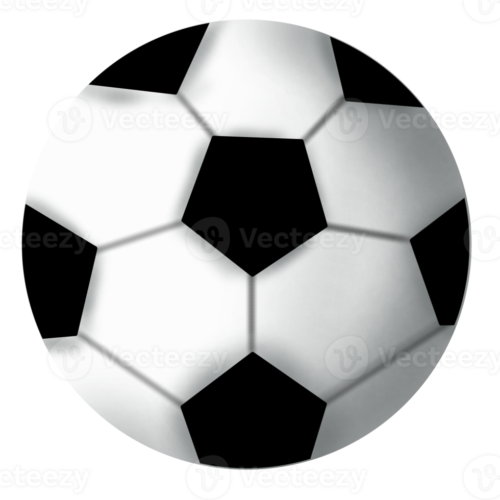 black and white football png