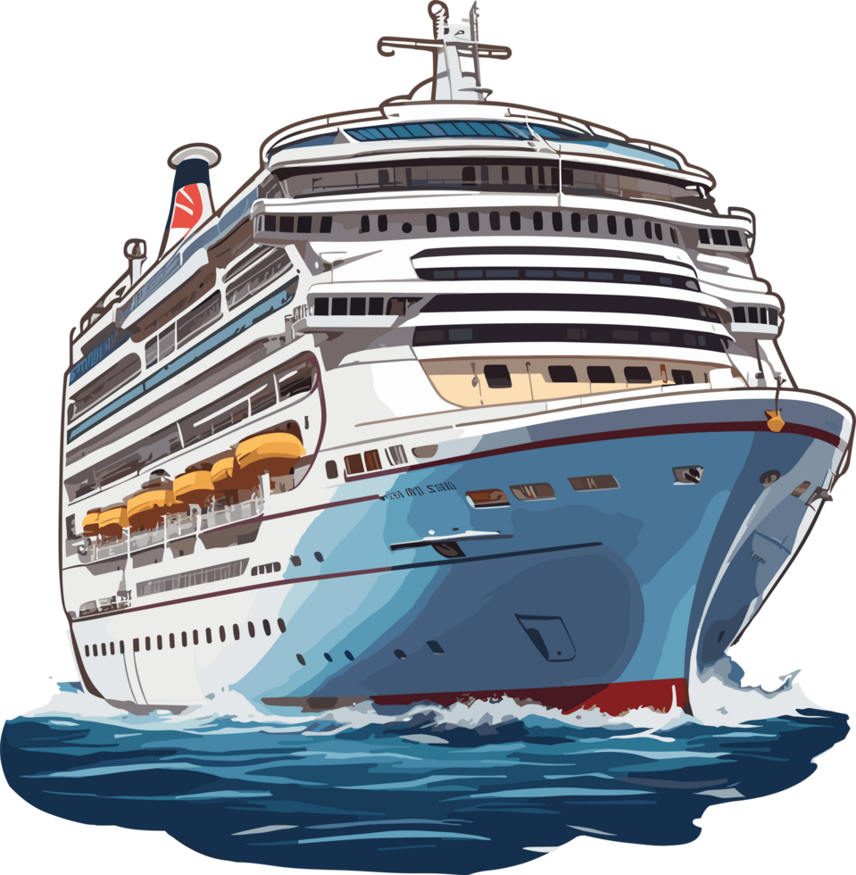 Embark on a Journey of a Lifetime Exploring the Beauty of Cruise Ships AI Generative png