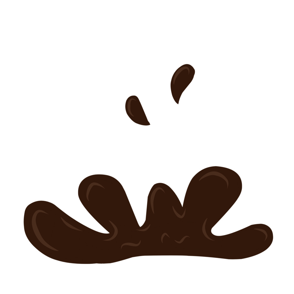 Melting chocolate liquid png