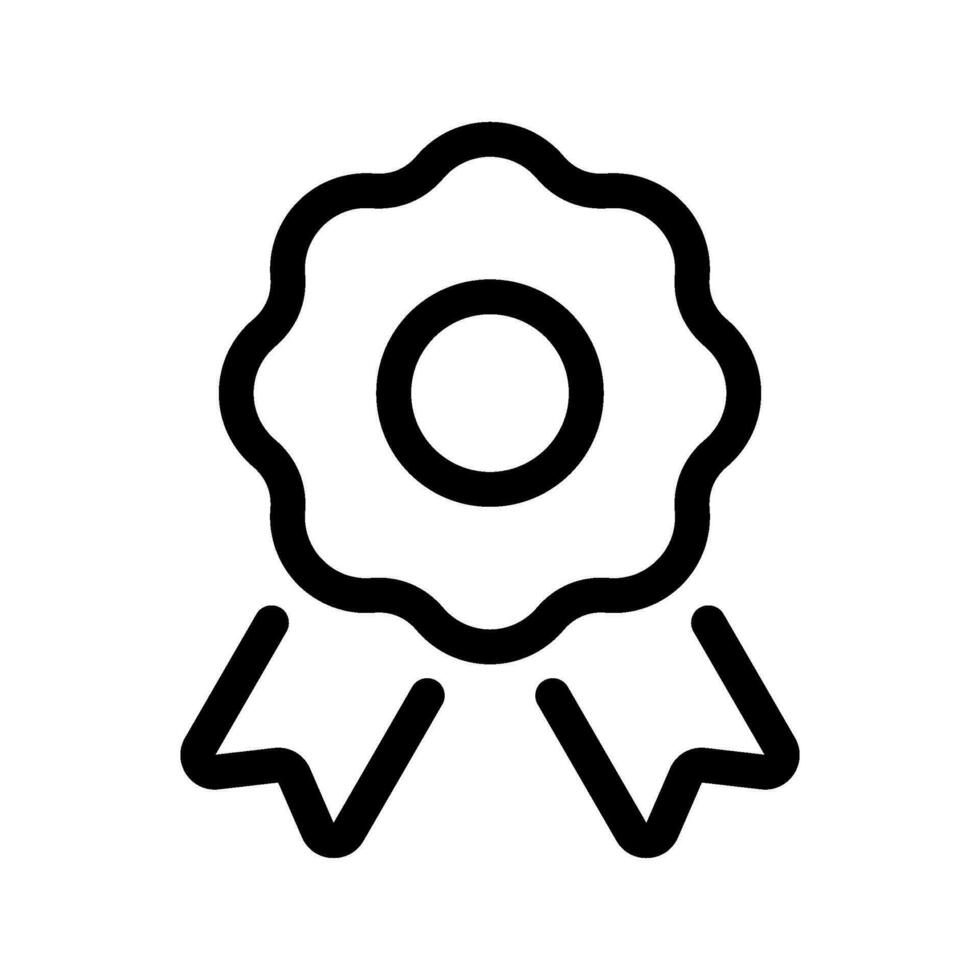 Ribbon Icon Vector Symbol Design Illustration