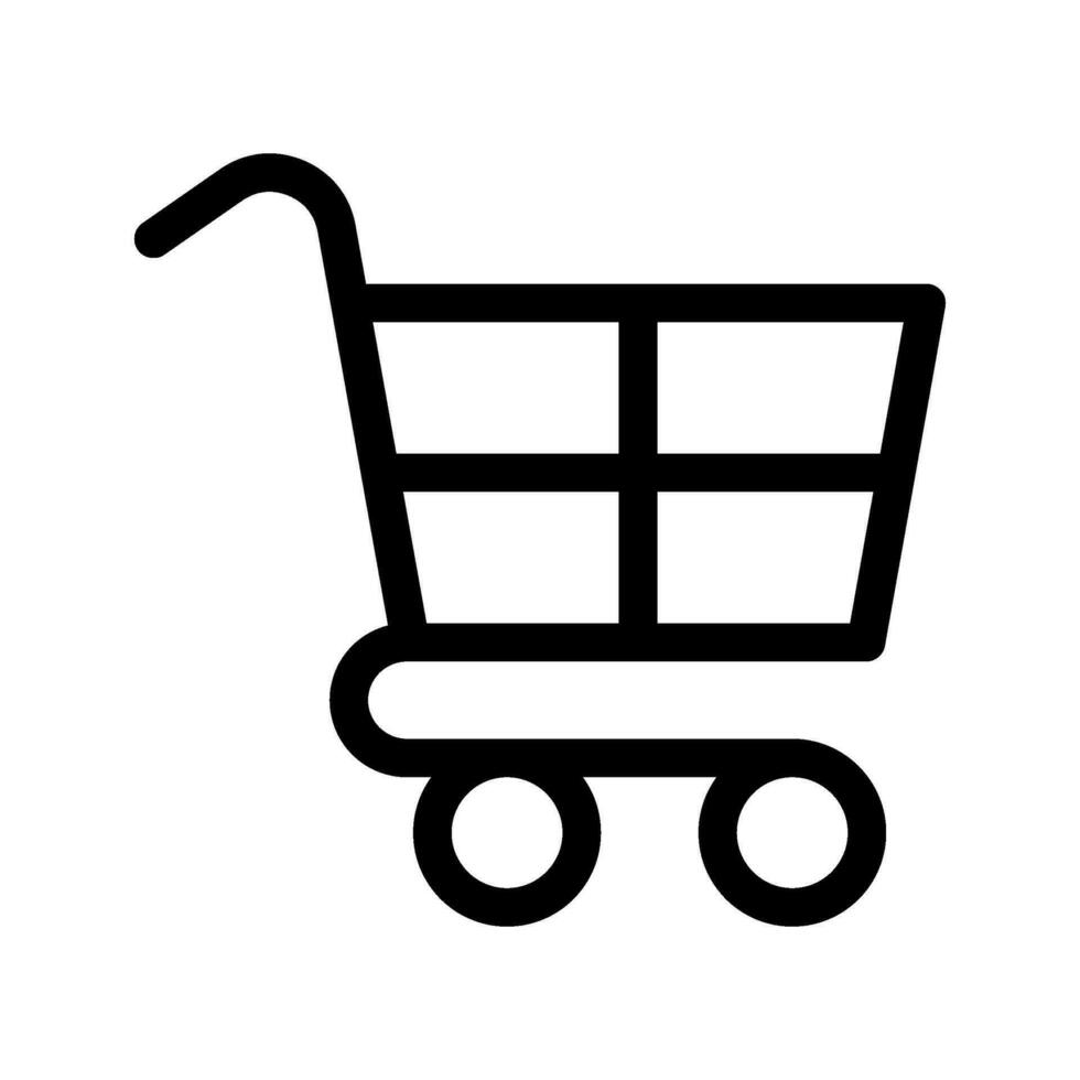 Shopping Cart Icon Vector Symbol Design Illustration