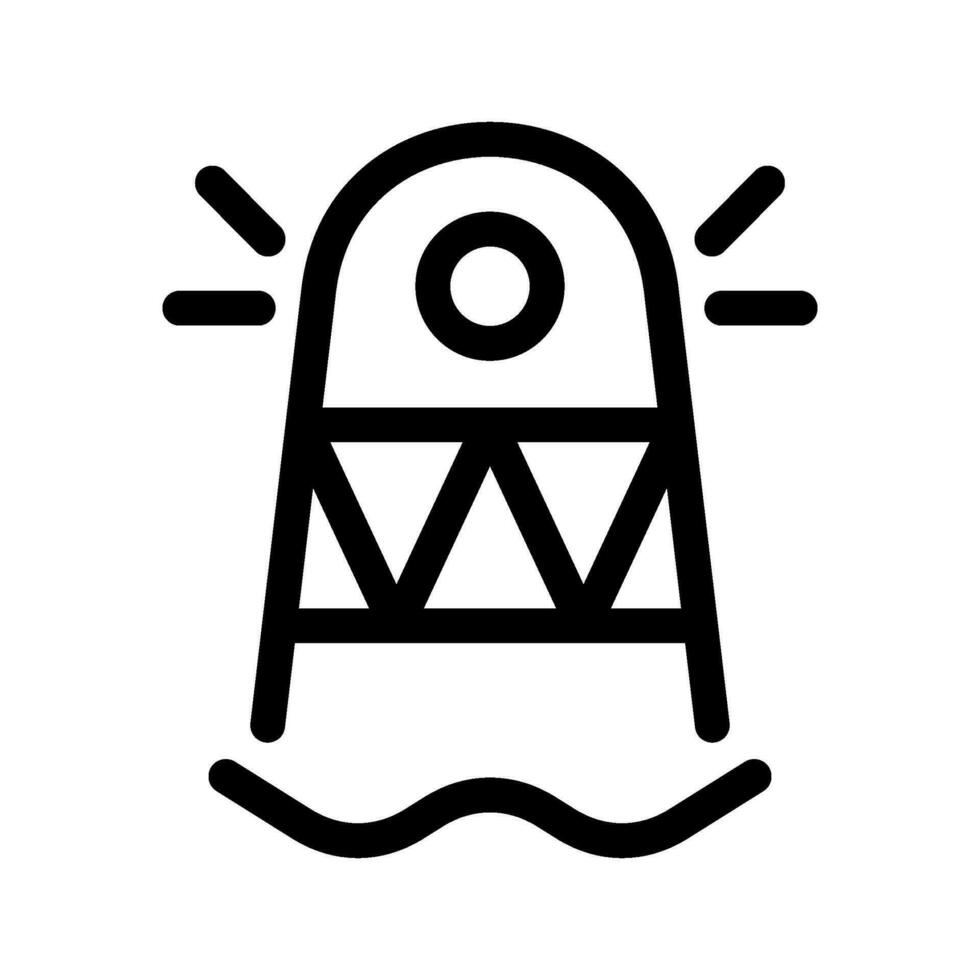 Lighthouse Icon Vector Symbol Design Illustration