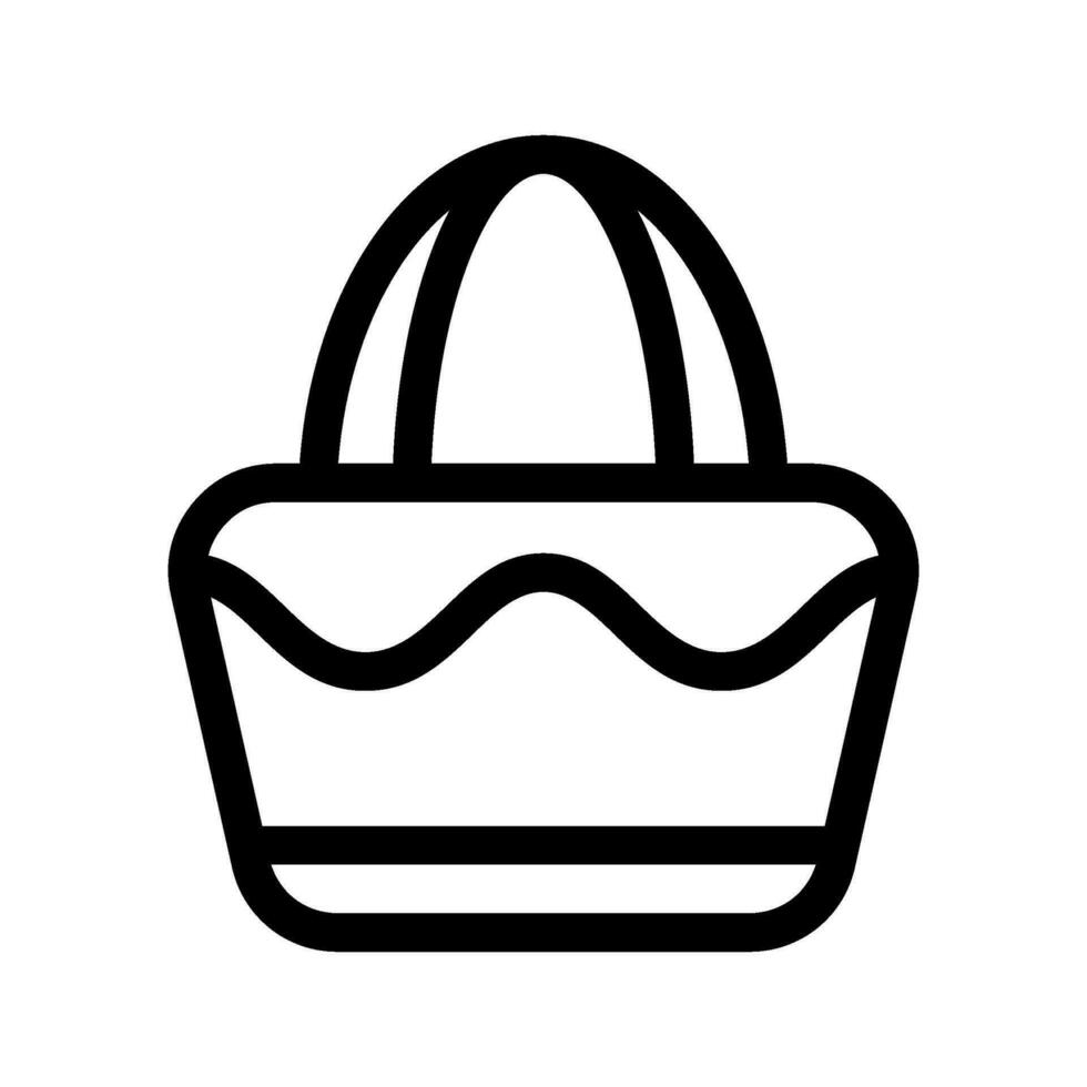 Bag Icon Vector Symbol Design Illustration