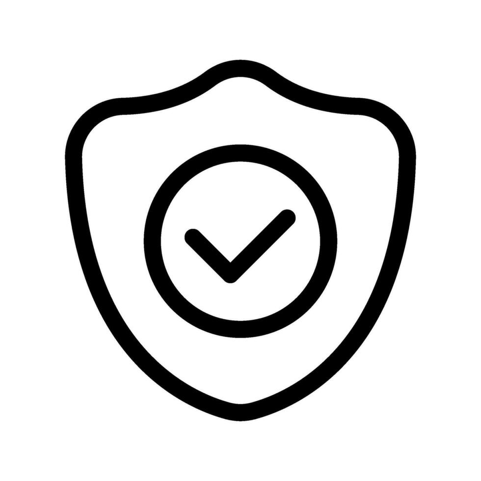 Shield Icon Vector Symbol Design Illustration