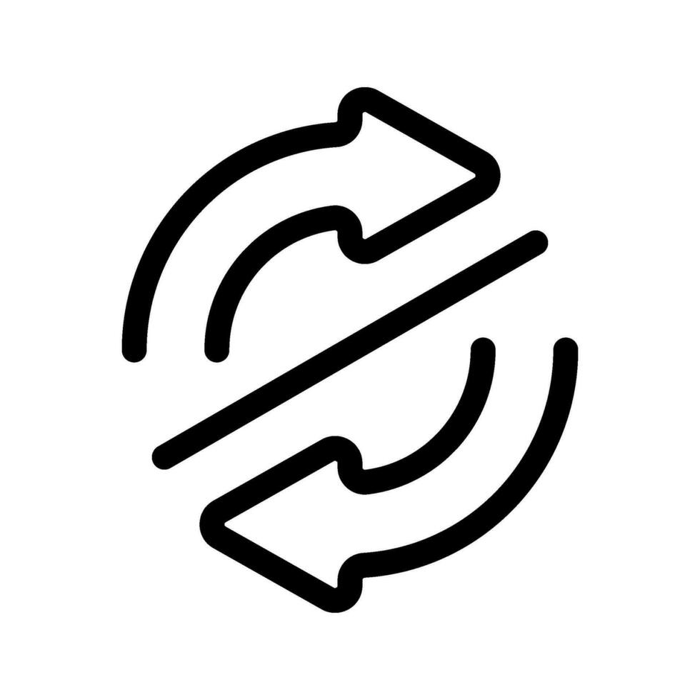 Refresh Icon Vector Symbol Design Illustration