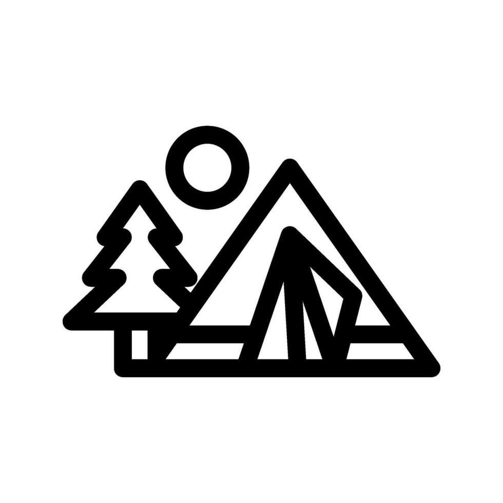 Teepee Icon Vector Symbol Design Illustration