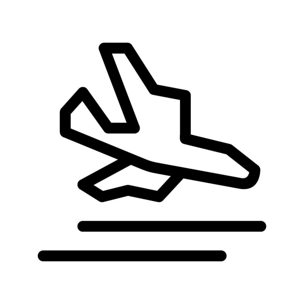 llegada icono vector símbolo diseño ilustración