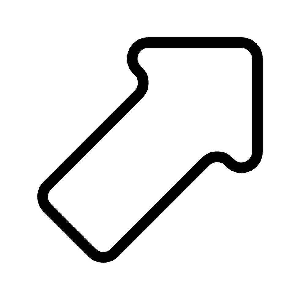 Arrow Icon Vector Symbol Design Illustration