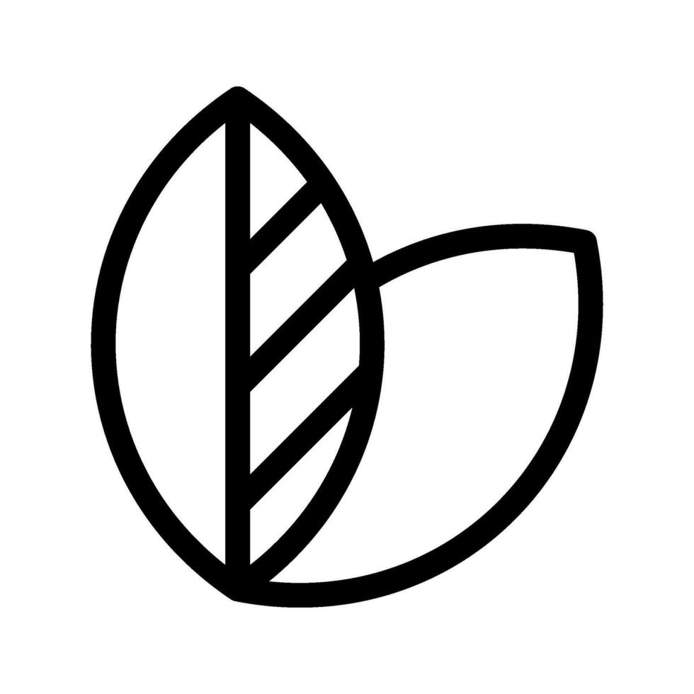 hojas icono vector símbolo diseño ilustración