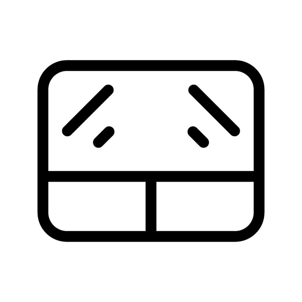 Touchpad Icon Vector Symbol Design Illustration