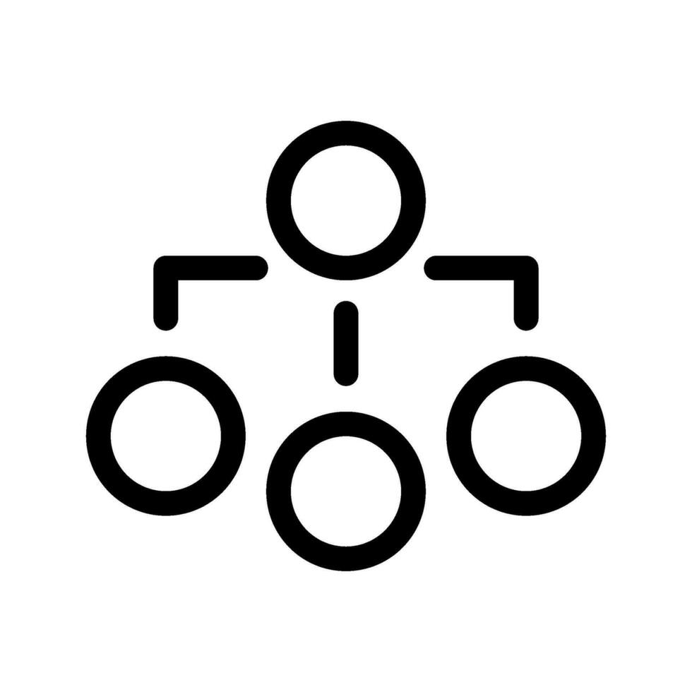 Network Icon Vector Symbol Design Illustration