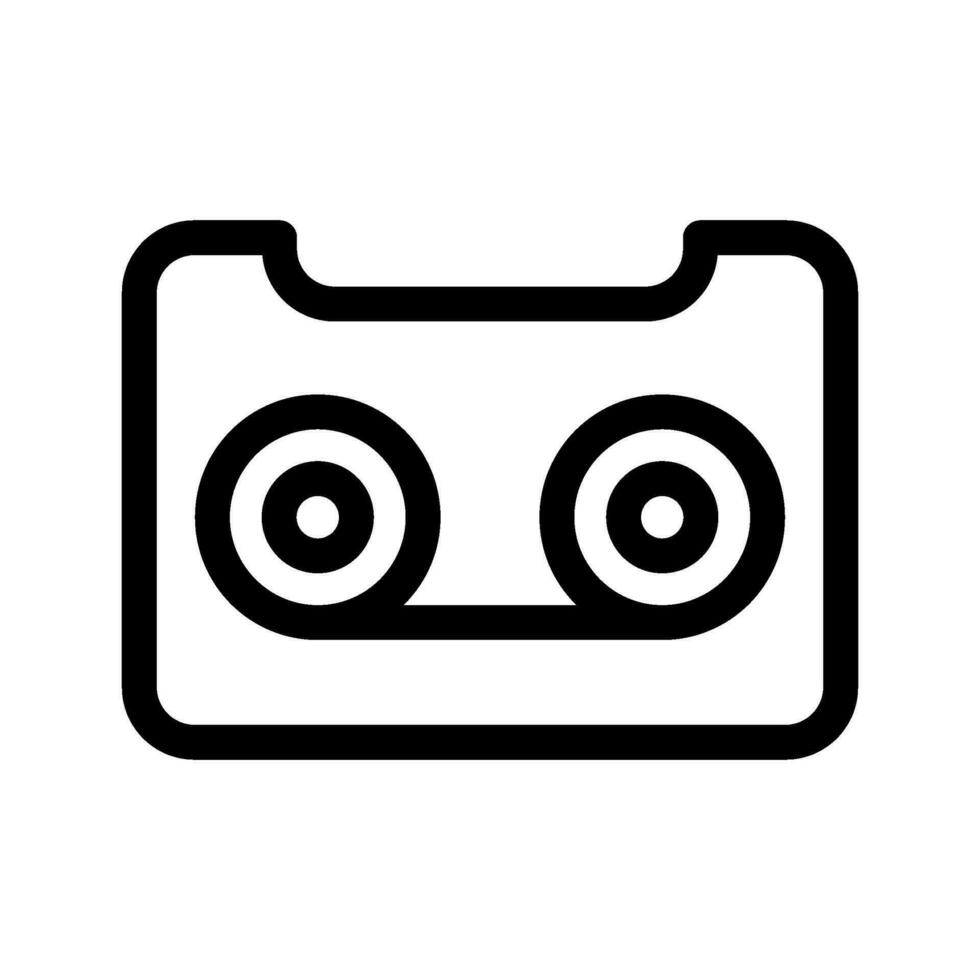 Record Icon Vector Symbol Design Illustration
