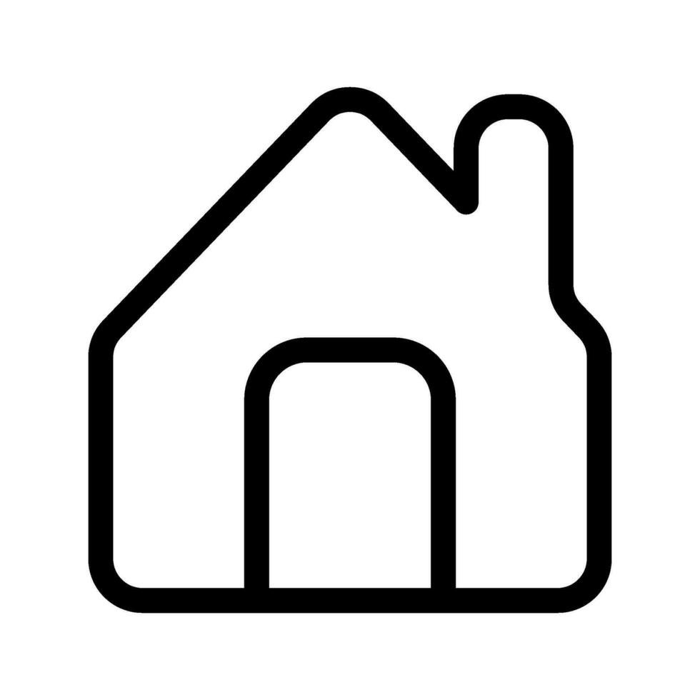 Home Icon Vector Symbol Design Illustration