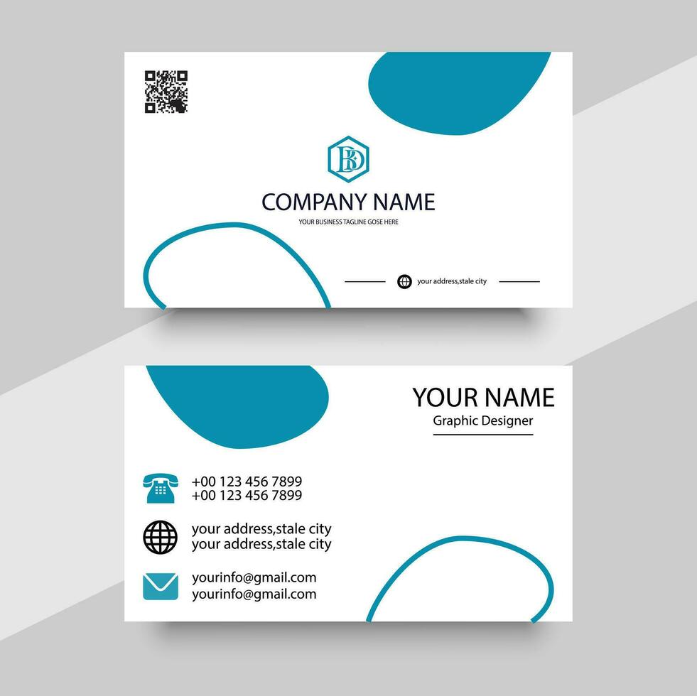 Vector corporate envelope design template.