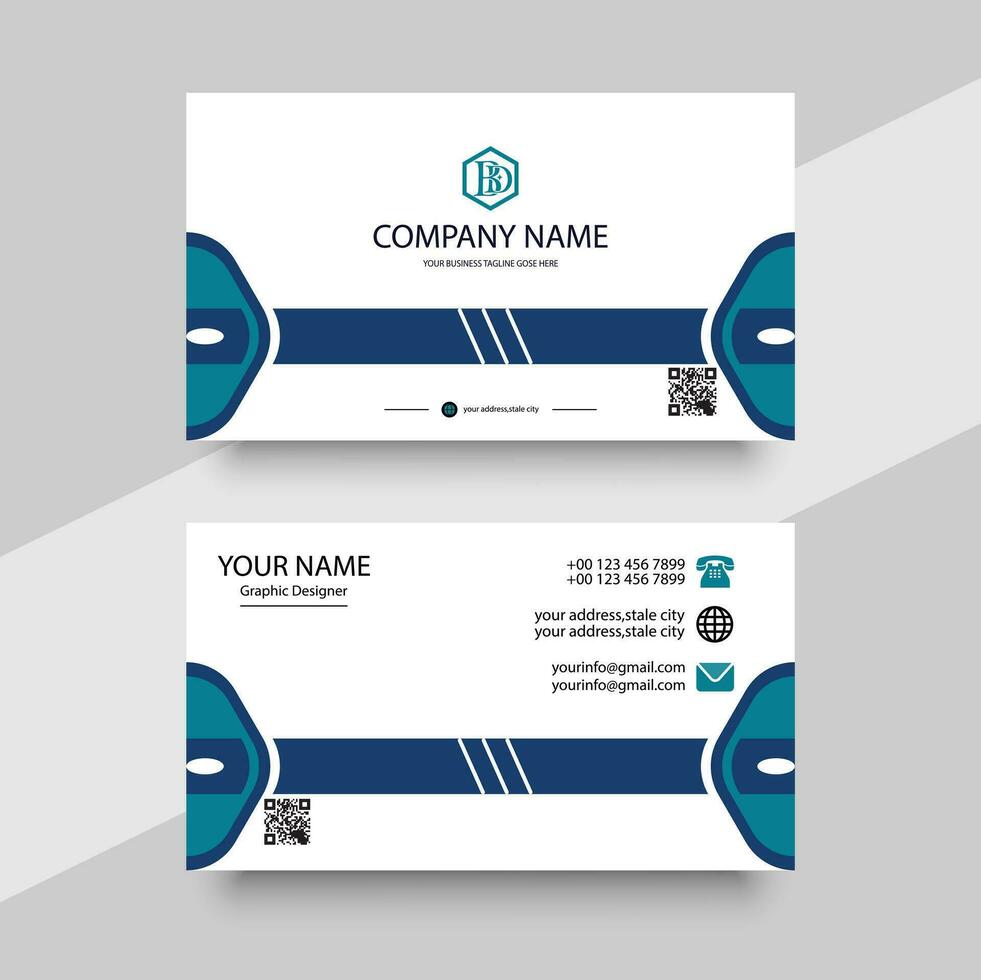 Vector corporate envelope design template.