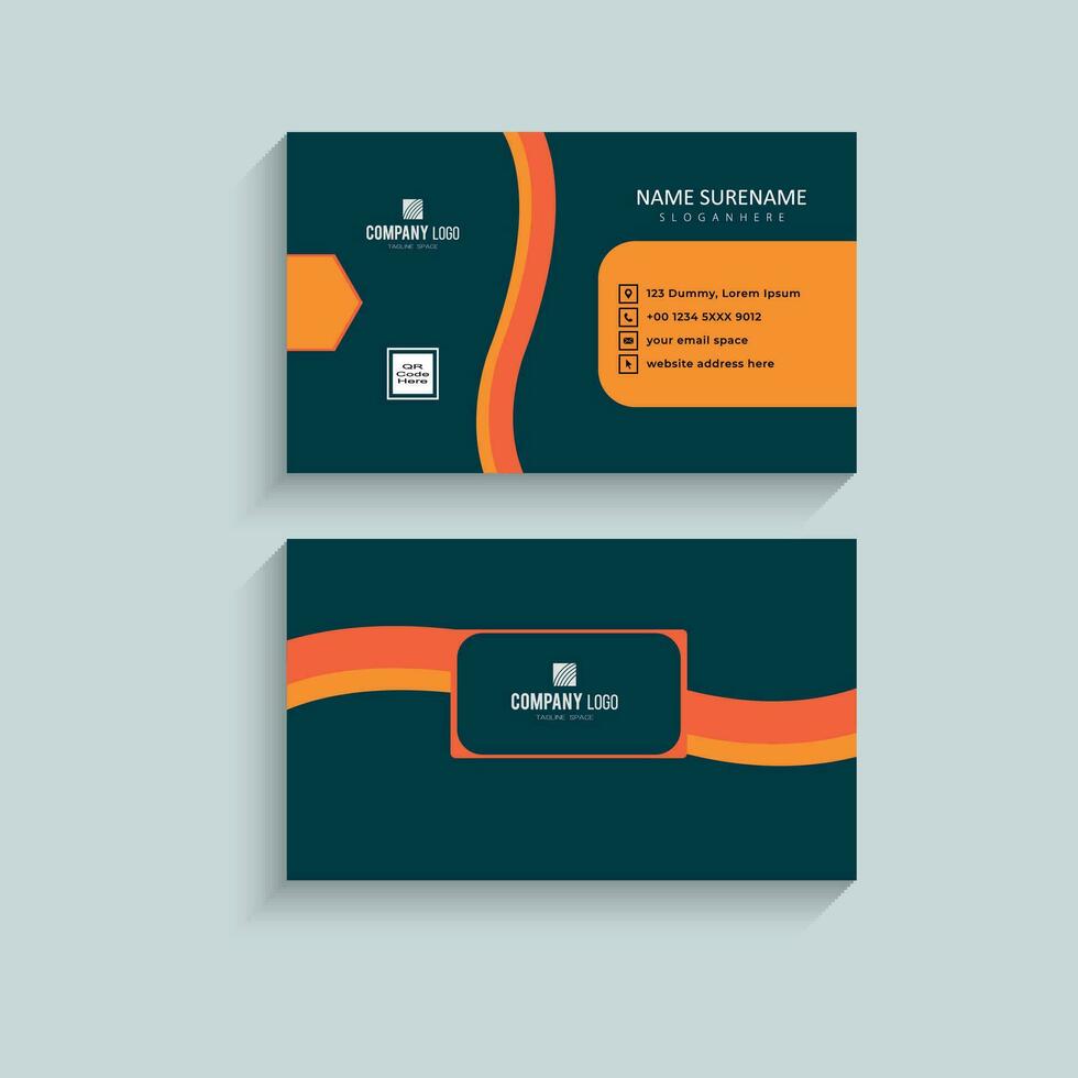 Business Card  Visiting Card vector design template for print