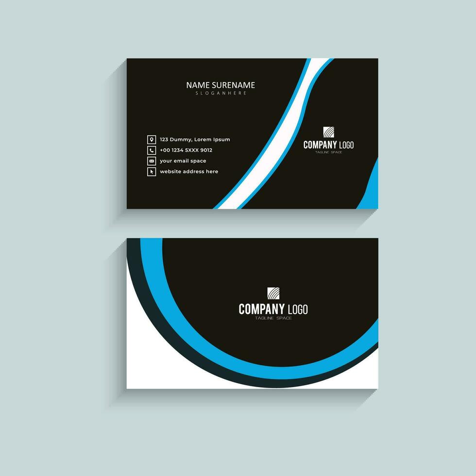 Business Card  Visiting Card vector design template for print