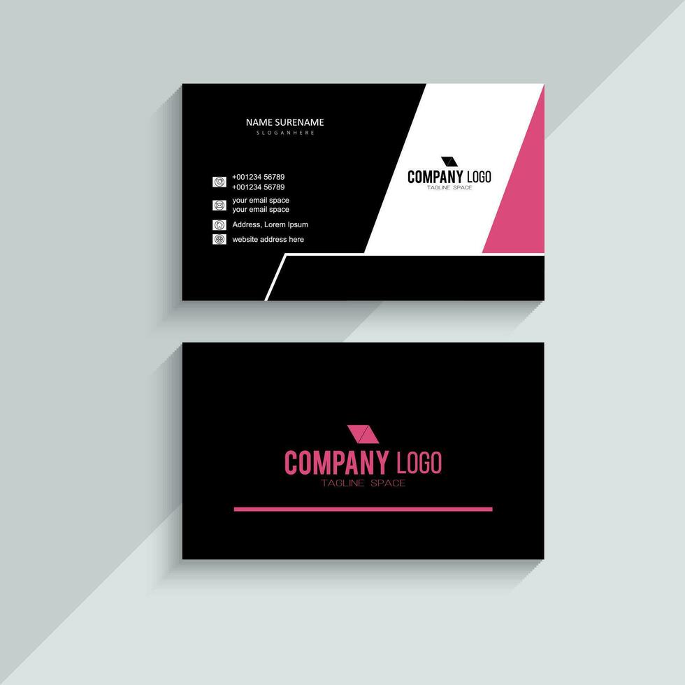 Business Card  Visiting Card vector design template for print
