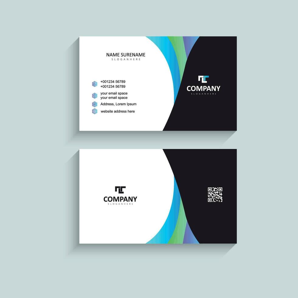 Business Card  Visiting Card vector design template for print