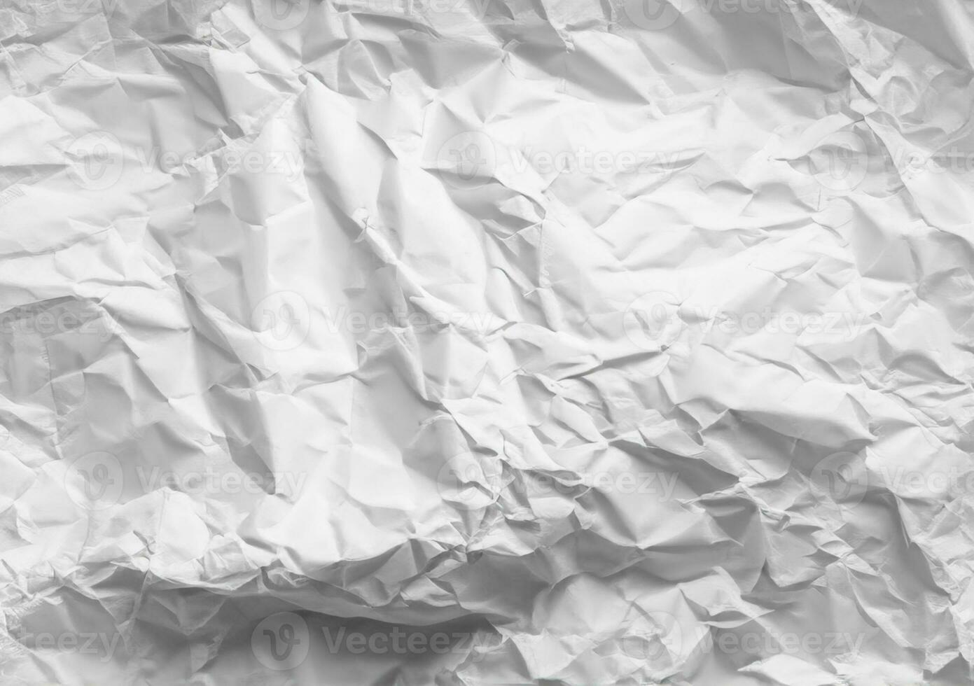 photo white crumpled paper texture background design space white tone