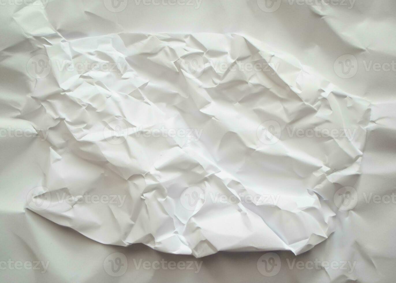 photo white crumpled paper texture background design space white tone