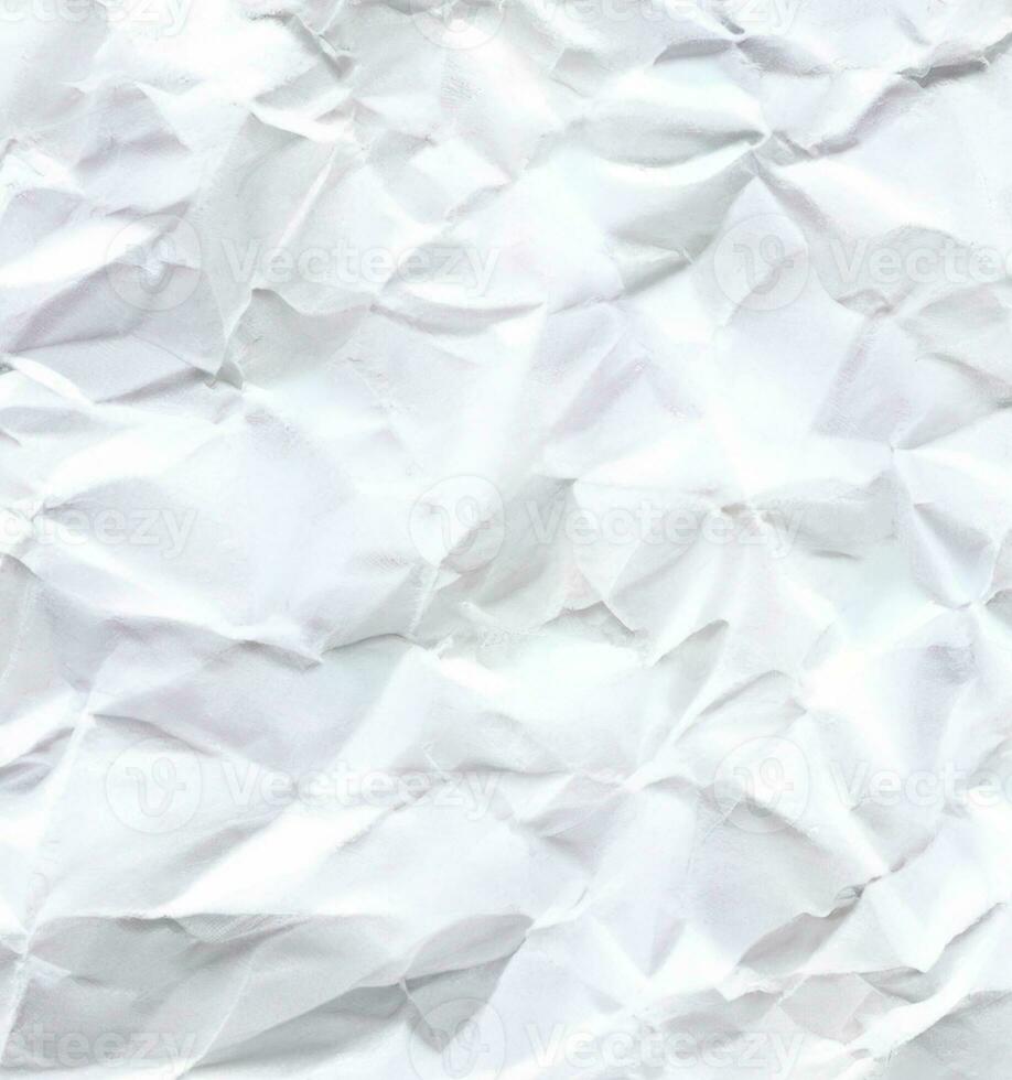 photo white crumpled paper texture background design space white tone