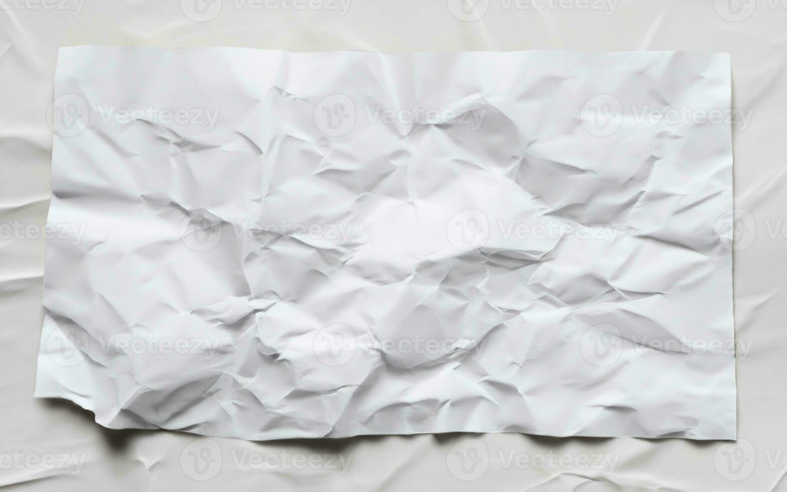 photo white crumpled paper texture background design space white tone