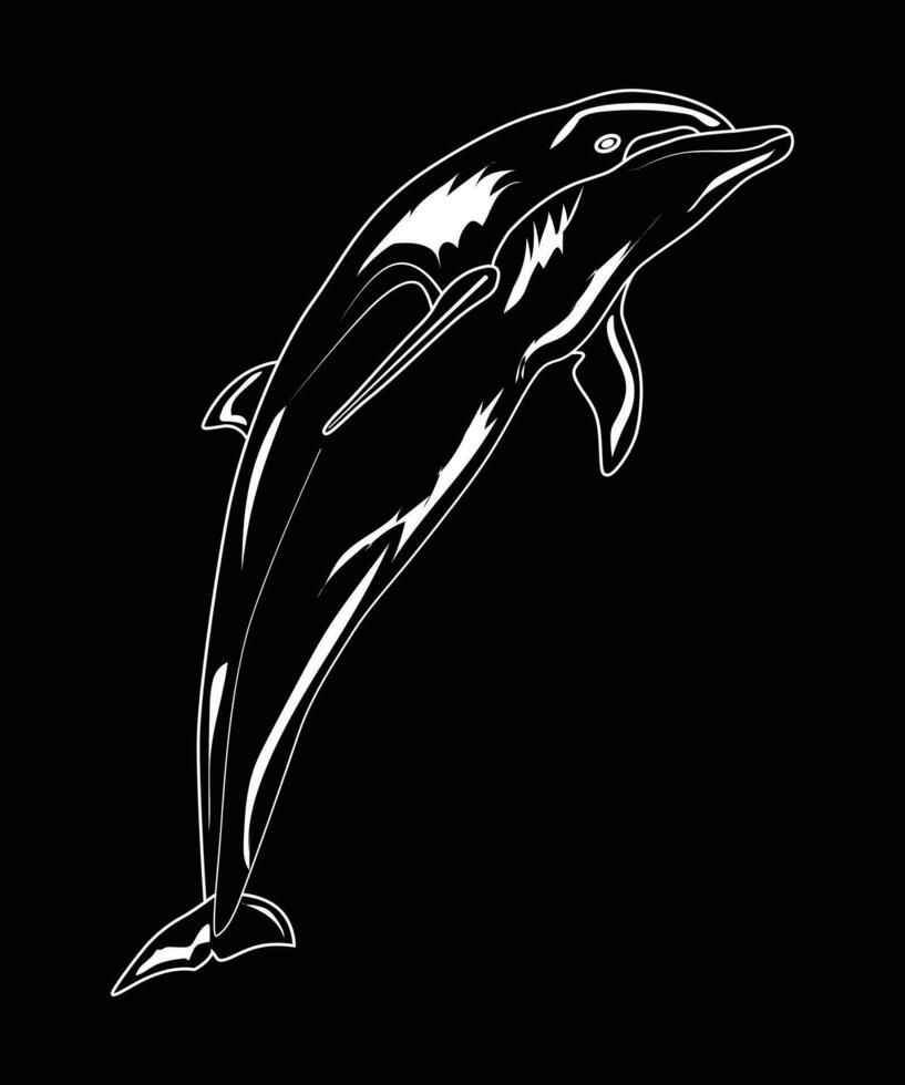 DOLPHIN ILLUSTRATOR VECTOR