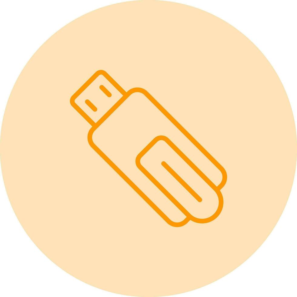 USB Flash Drive Vector Icon