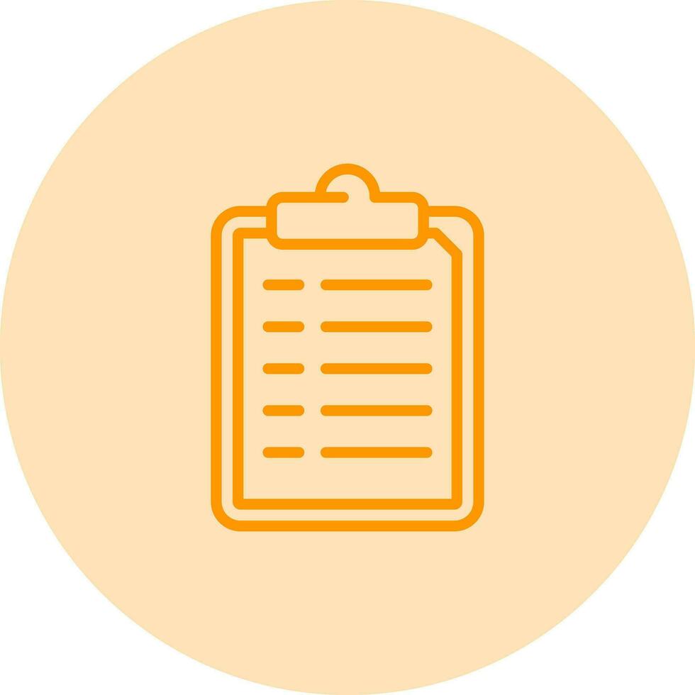 Clipboard with documents Vector Icon