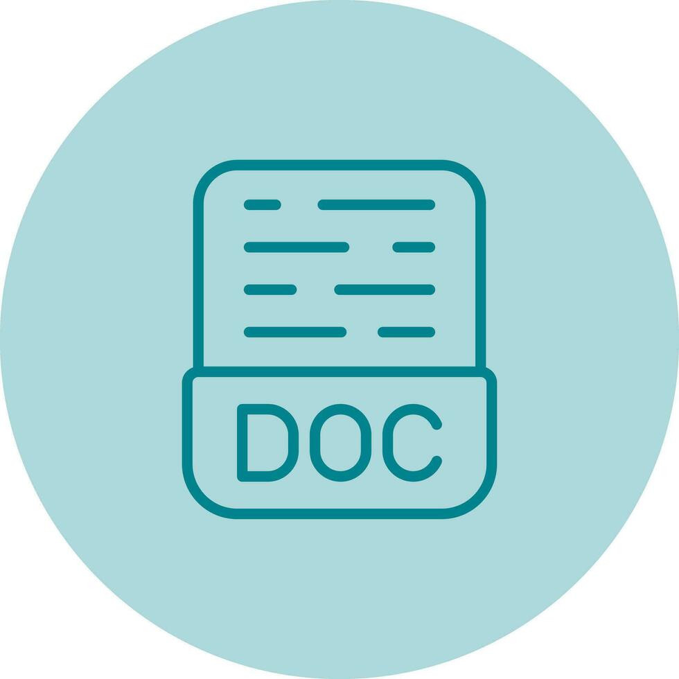 DOC Vector Icon